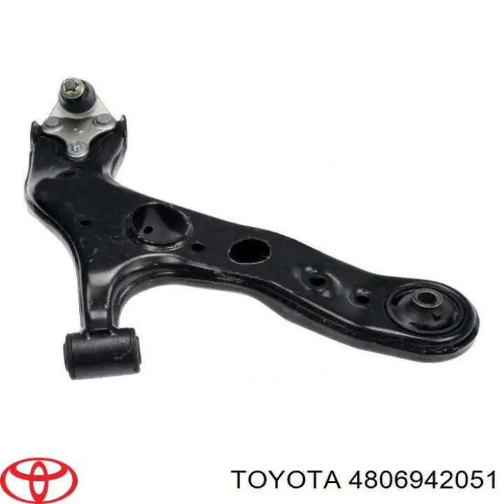 Compre 4806942051 Toyota Braço oscilante inferior esquerdo de suspensão dianteira