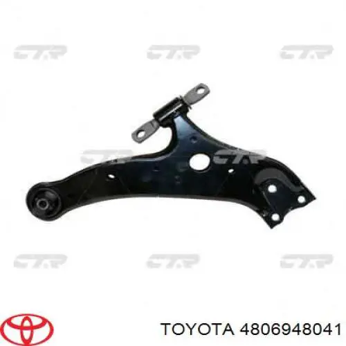 Braço oscilante inferior esquerdo de suspensão dianteira Toyota 4806948041 preço, a partir de 72,22 USD