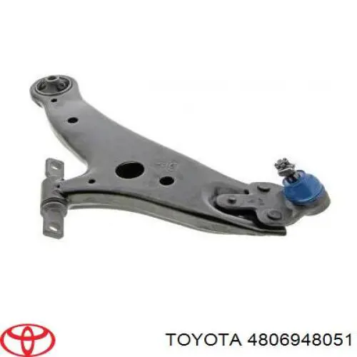 Braço oscilante inferior esquerdo de suspensão dianteira Toyota 4806948051 preço, a partir de 114,66 USD