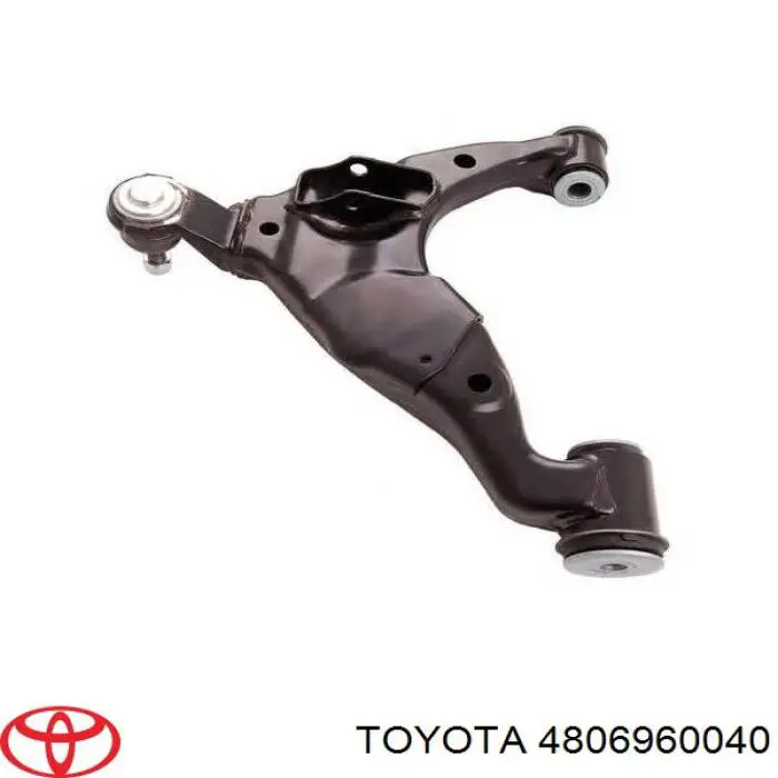 Braço oscilante inferior esquerdo de suspensão dianteira Toyota 4806960040 preço, a partir de 227,68 USD
