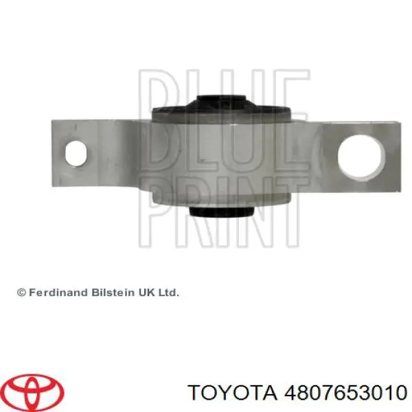 4807653010 Toyota Bloco silencioso dianteiro do braço oscilante inferior