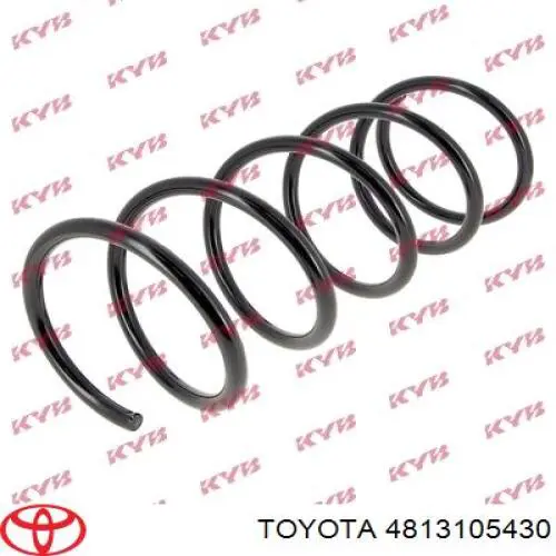 Mola dianteira Toyota 4813105430 preço, a partir de 57,06 USD