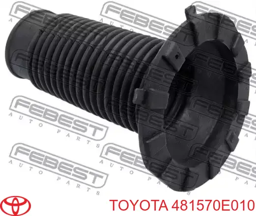 Bota de proteção de amortecedor dianteiro Toyota 481570E010 preço, a partir de 18,16 USD