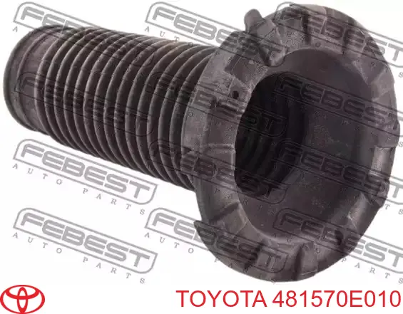 Compre 481570E010 Toyota Bota de proteção de amortecedor dianteiro