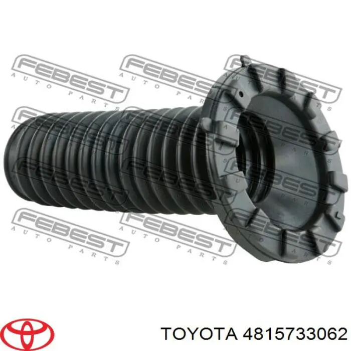 4815733062 Toyota Bota de proteção de amortecedor dianteiro