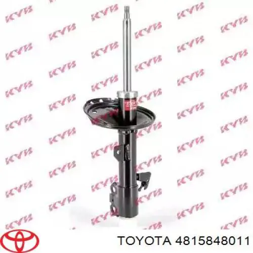 Compre 4815848011 Toyota Espaçador (anel de borracha) da mola dianteira inferior