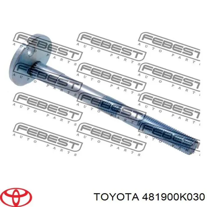 Parafuso de fixação de braço oscilante dianteiro, inferior Toyota 481900K030 preço, a partir de 15,37 USD
