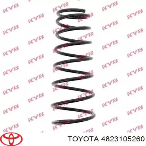 Mola traseira Toyota 4823105260 preço, a partir de 292,39 USD
