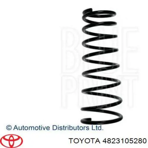 Mola traseira Toyota 4823105280 preço, a partir de 299,21 USD