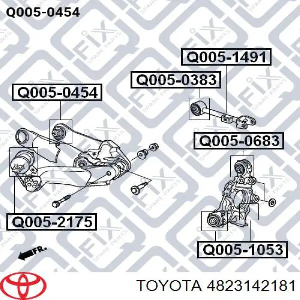 Compre 4823142180 Toyota Mola traseira
