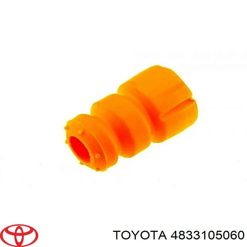 4833105060 Toyota Pára-choque (grade de proteção) de amortecedor dianteiro
