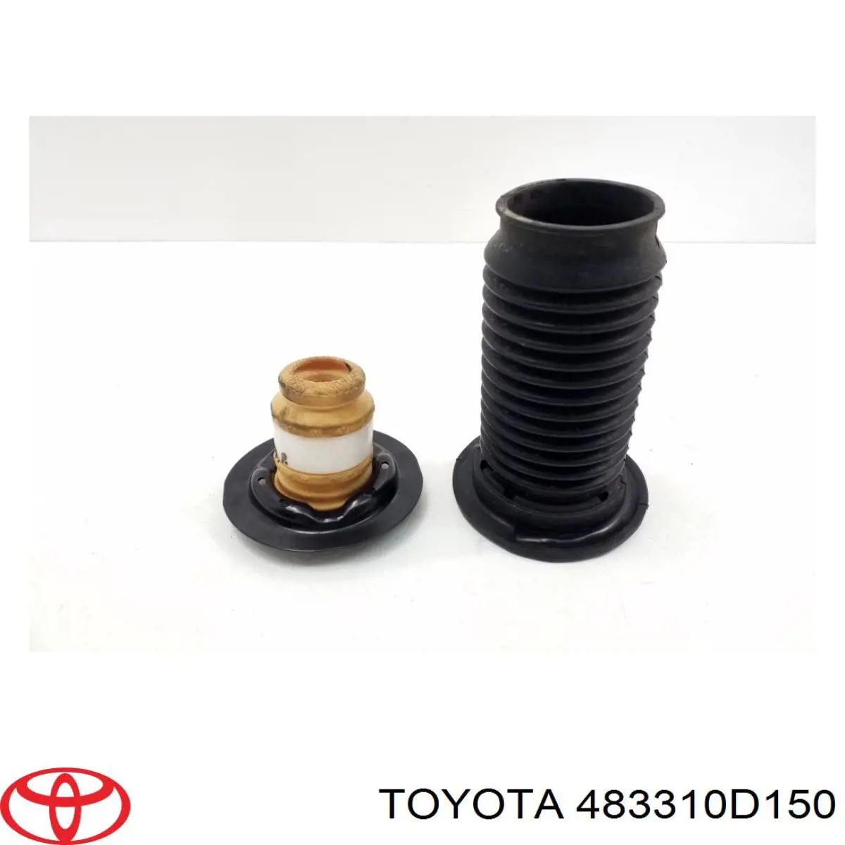 Pára-choque (grade de proteção) de amortecedor dianteiro + bota de proteção Toyota 483310D150 preço, a partir de 30,20 USD