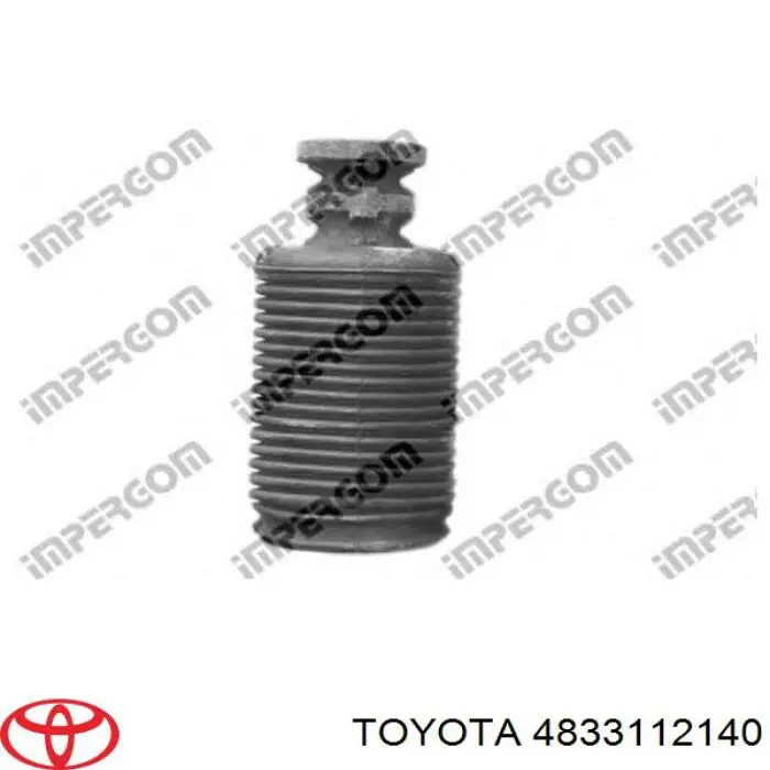 Compre 4833112140 Toyota Pára-choque (grade de proteção) de amortecedor dianteiro