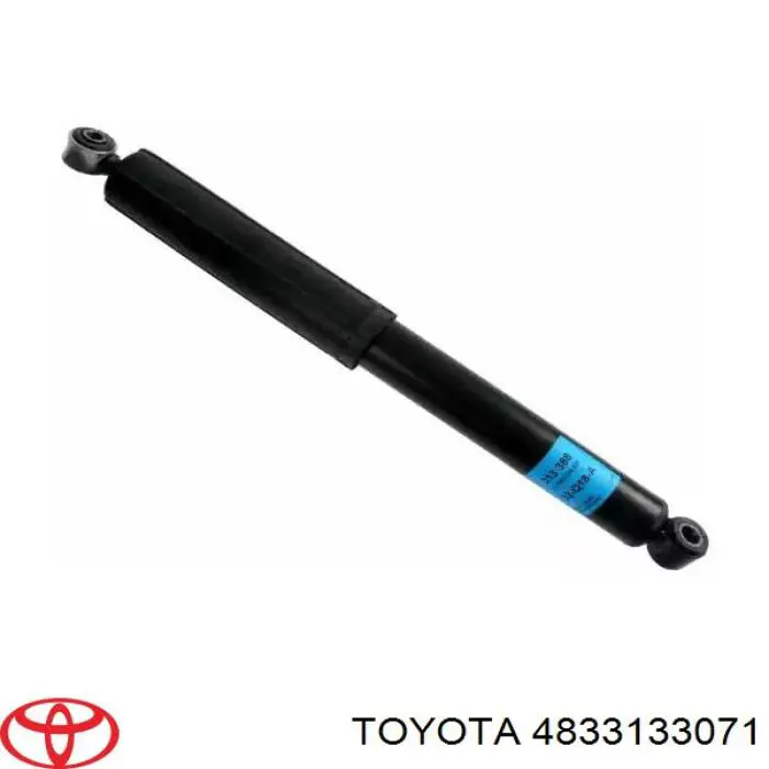 4833133071 Toyota Pára-choque (grade de proteção) de amortecedor dianteiro