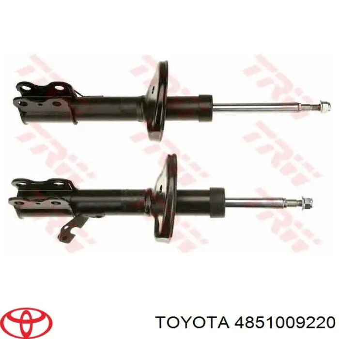 Amortecedor dianteiro TRW JGM2558T preço, a partir de 65,55 USD