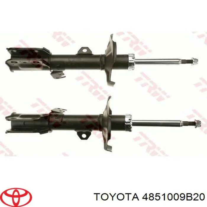 Compre 4851009B20 Toyota Amortecedor dianteiro direito