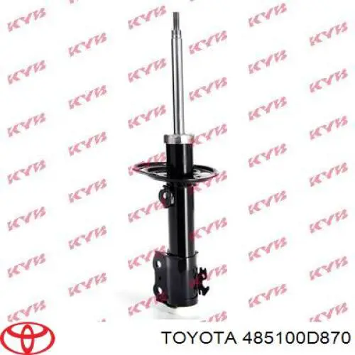 485100D870 Toyota Amortecedor dianteiro direito