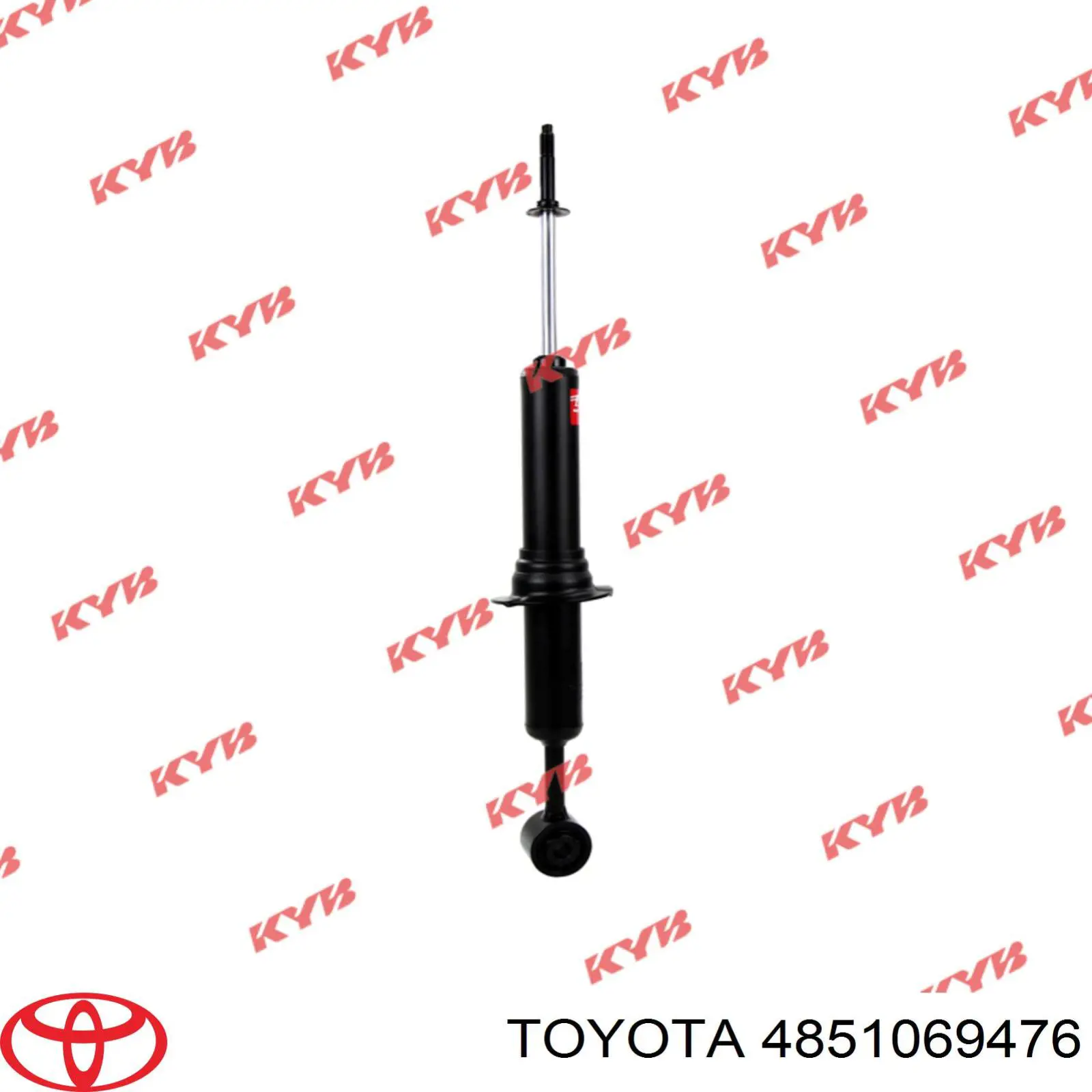 Amortecedor dianteiro Toyota 4851069476 preço, a partir de 87,73 USD