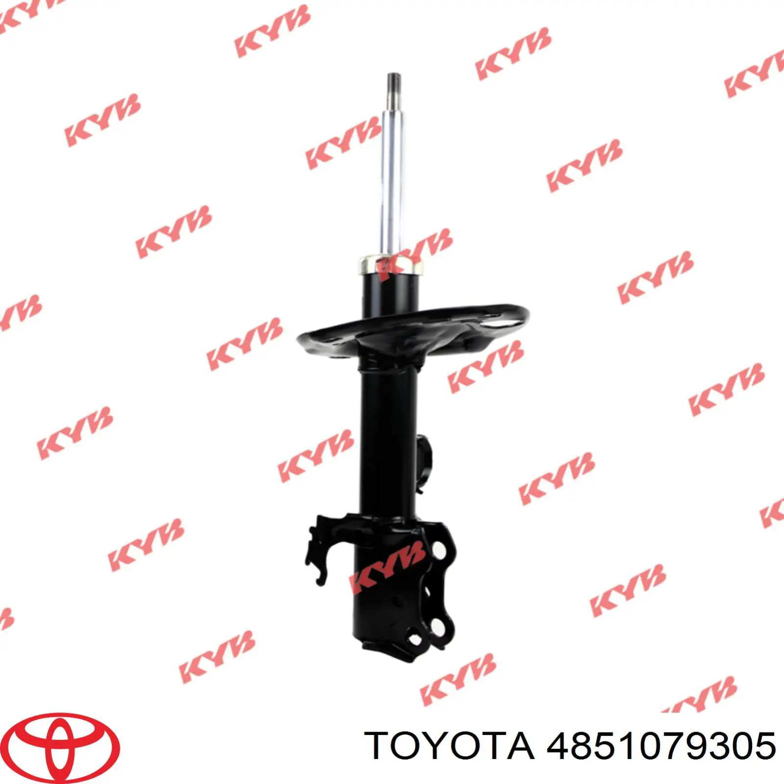 4851079305 Toyota Amortecedor dianteiro direito