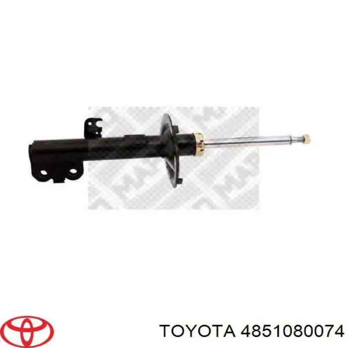 4851080074 Toyota Amortecedor dianteiro direito