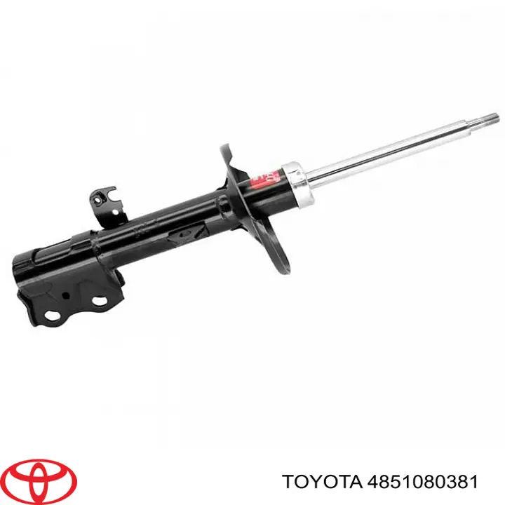 4851080381 Toyota Amortecedor dianteiro direito