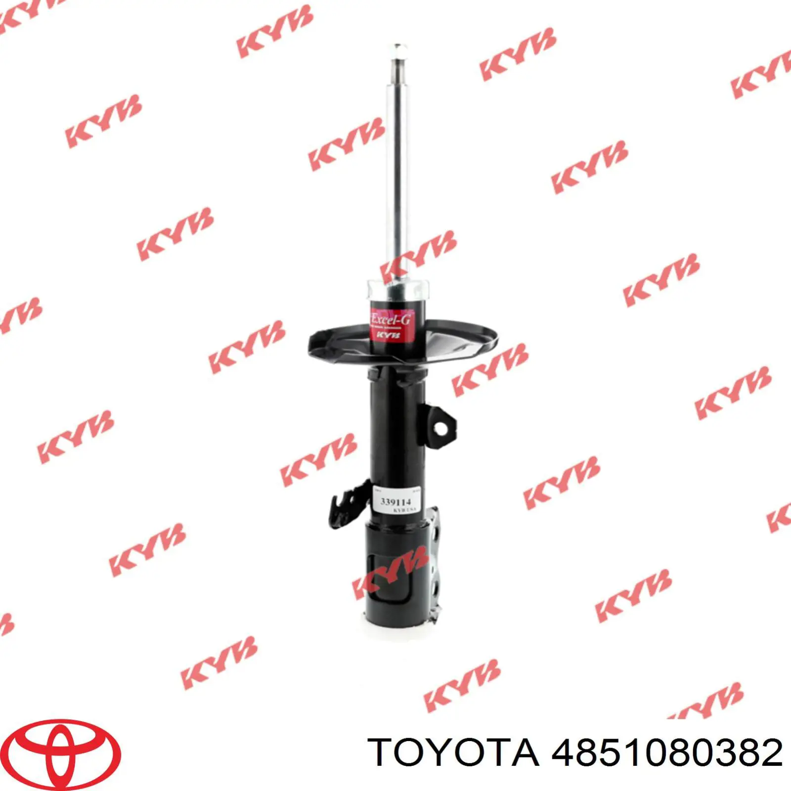 Amortecedor dianteiro direito Toyota 4851009T10 preço, a partir de 83,27 USD