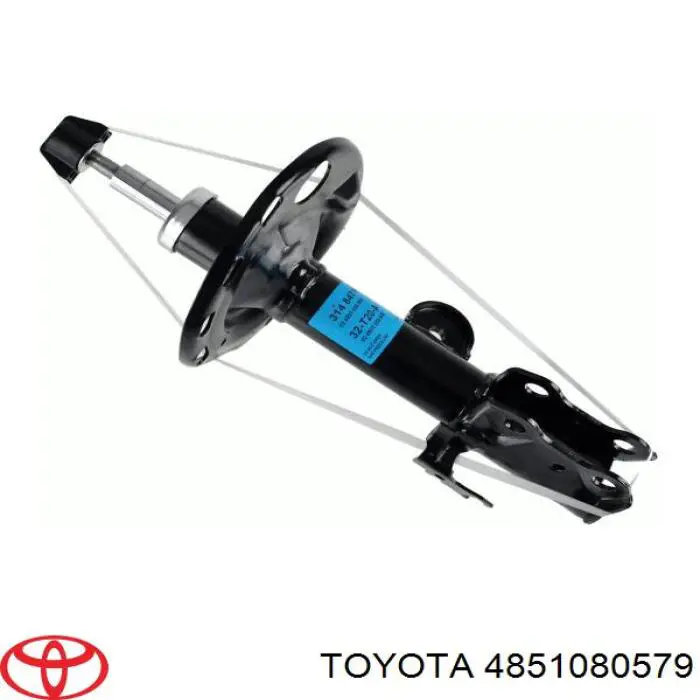 4851080579 Toyota Amortecedor dianteiro direito
