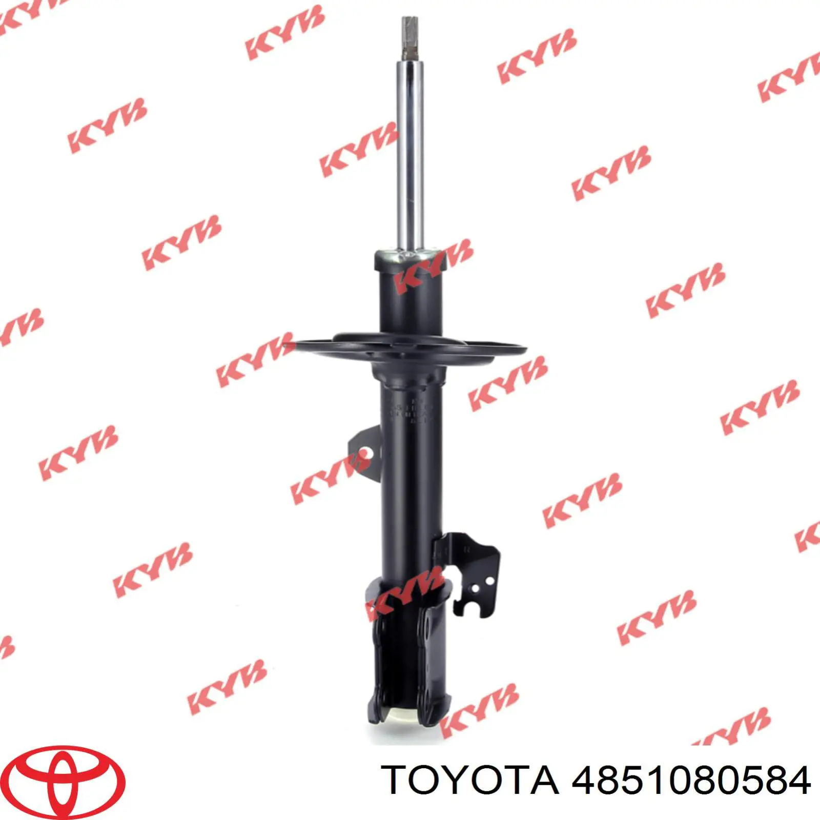 4851080584 Toyota Amortecedor dianteiro direito