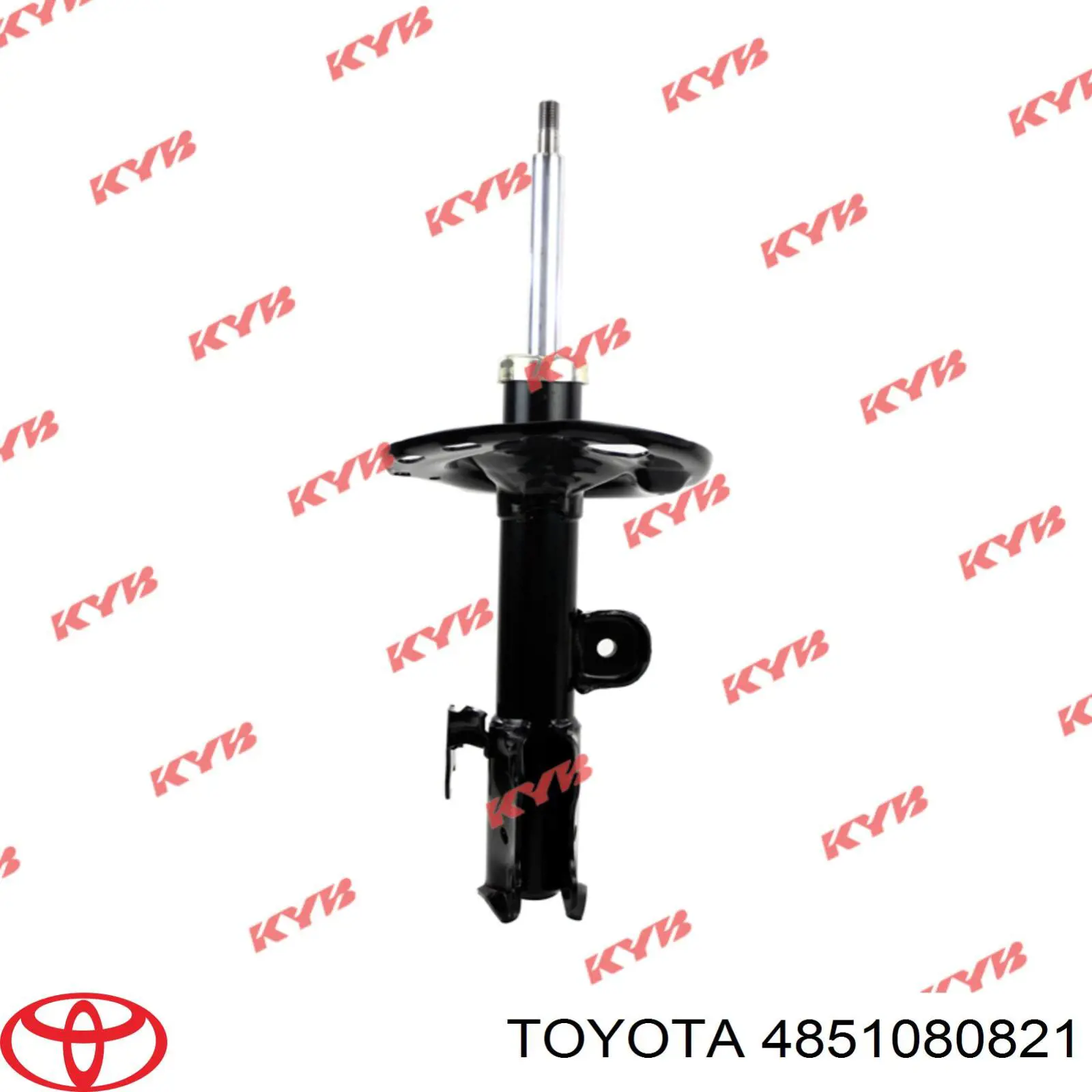 4851080821 Toyota Amortecedor dianteiro direito