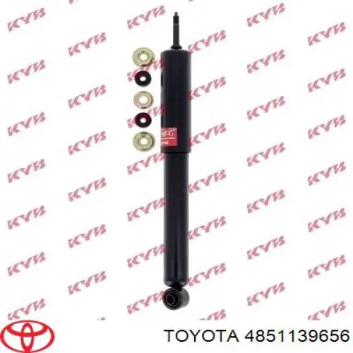 Amortecedor dianteiro 4851139656 Toyota