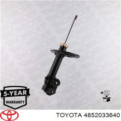 Amortecedor dianteiro esquerdo Toyota 4852033640 preço, a partir de 68,38 USD