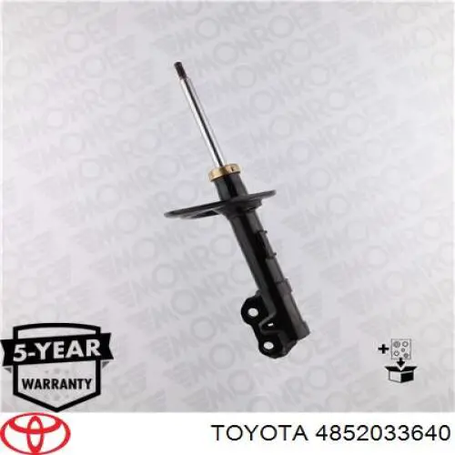 Compre 4852033640 Toyota Amortecedor dianteiro esquerdo