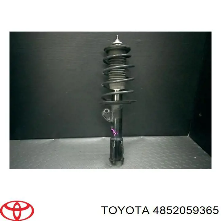 Amortecedor dianteiro esquerdo 4852059365 Toyota