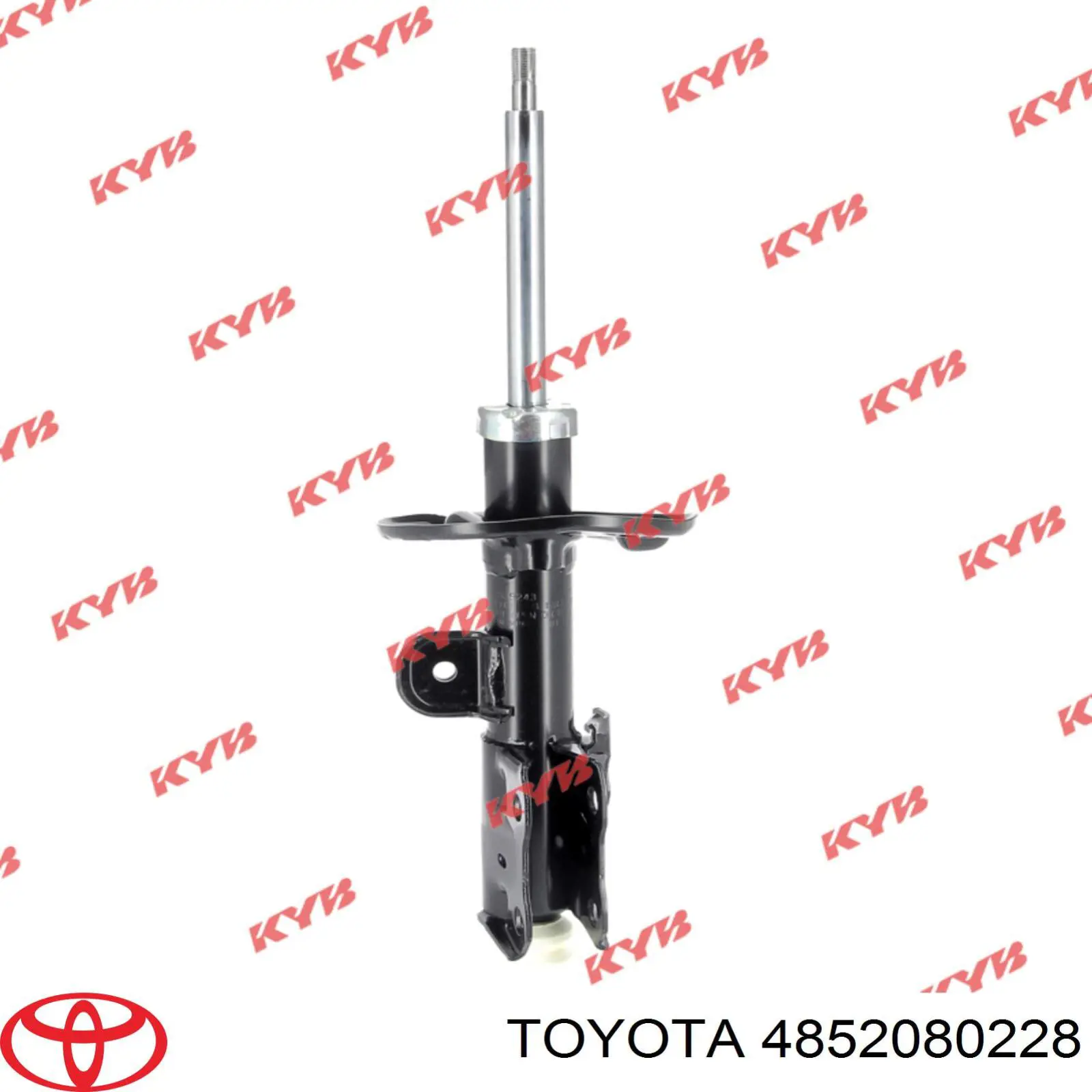 Amortecedor dianteiro esquerdo Masuma G9243