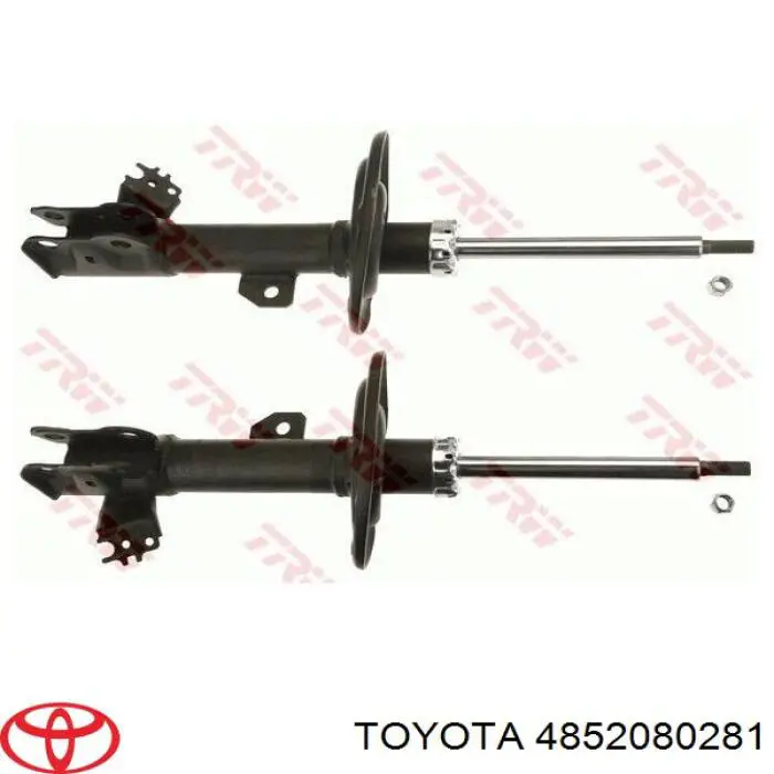 Amortecedor dianteiro esquerdo Toyota 4852080281 preço, a partir de 76,73 USD