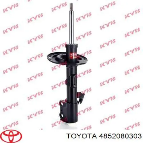 Amortecedor dianteiro esquerdo Toyota 48520A9500 preço, a partir de 120,66 USD