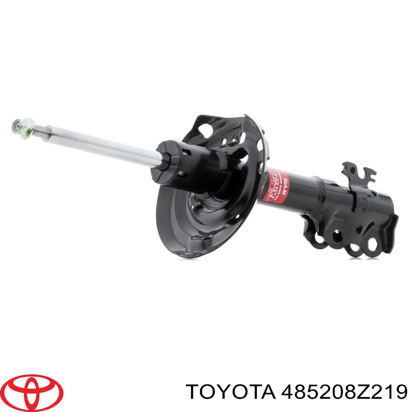 485208Z219 Toyota Amortecedor dianteiro esquerdo