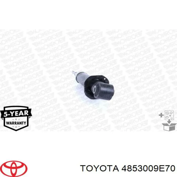 Compre 4853009E70 Toyota Amortecedor traseiro