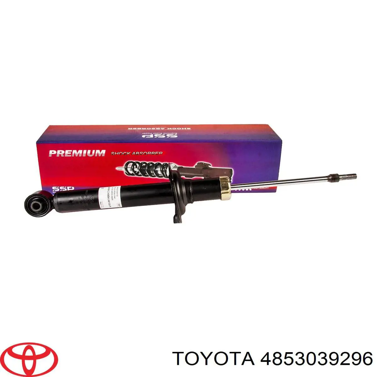 Compre 4853039296 Toyota Amortecedor traseiro