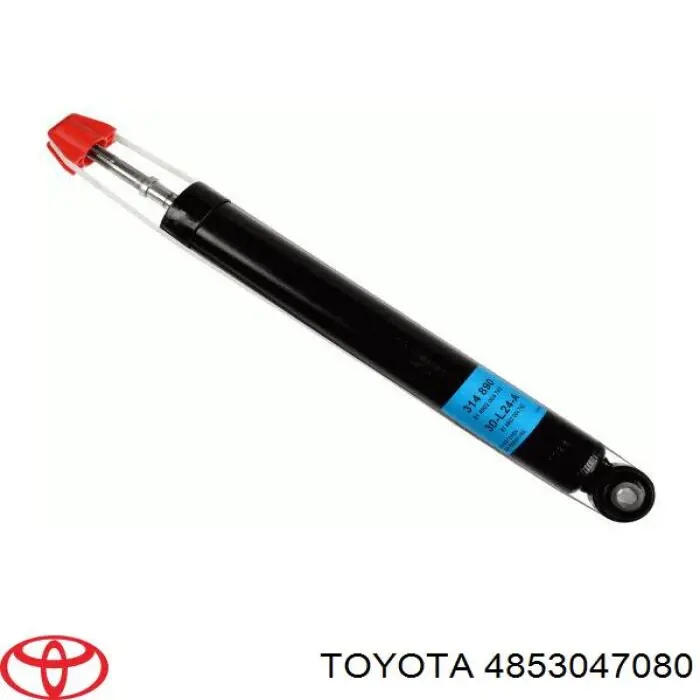 Compre 4853047080 Toyota Amortecedor traseiro direito