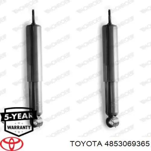 Amortecedor traseiro direito Toyota 4853069365 preço, a partir de 31,81 USD