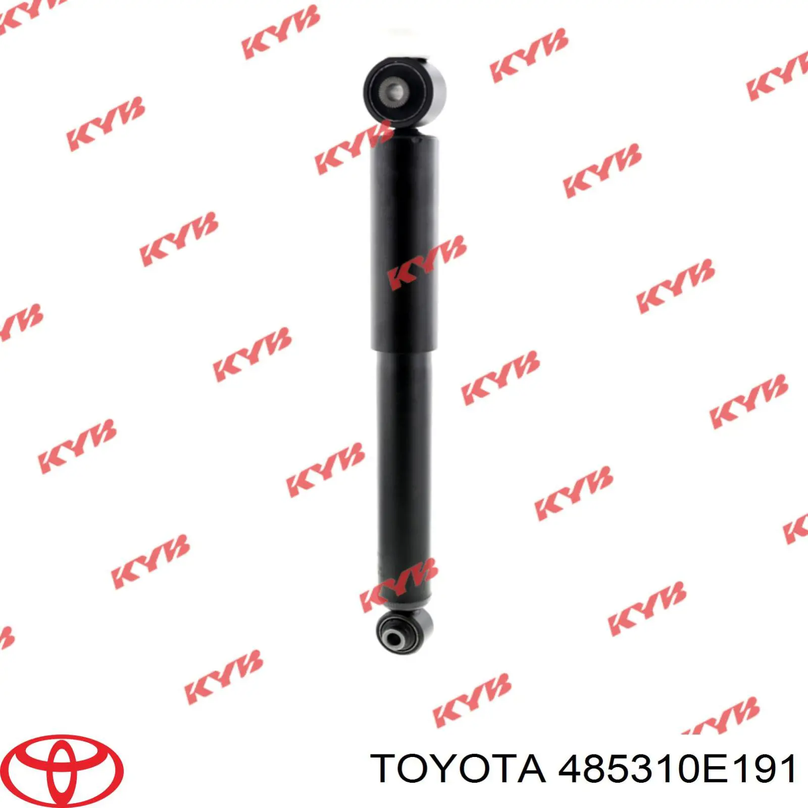 485310E191 Toyota Amortecedor traseiro direito