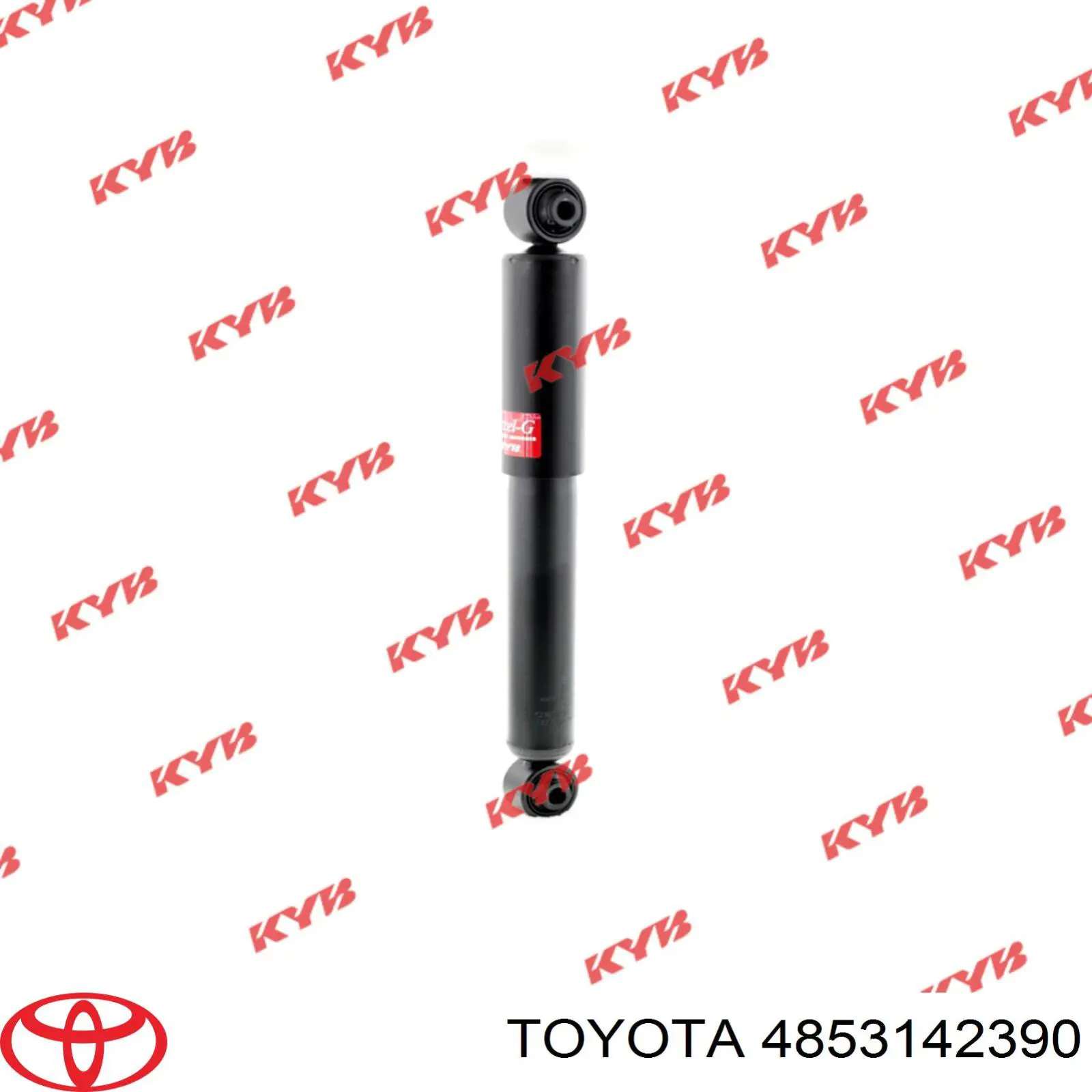 4853142390 Toyota Amortecedor traseiro