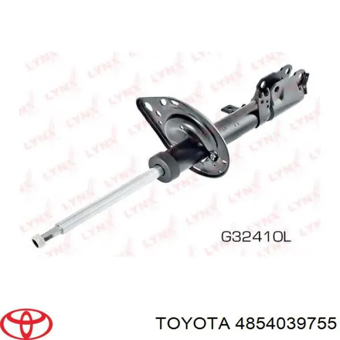 Compre 4854039755 Toyota Amortecedor traseiro esquerdo