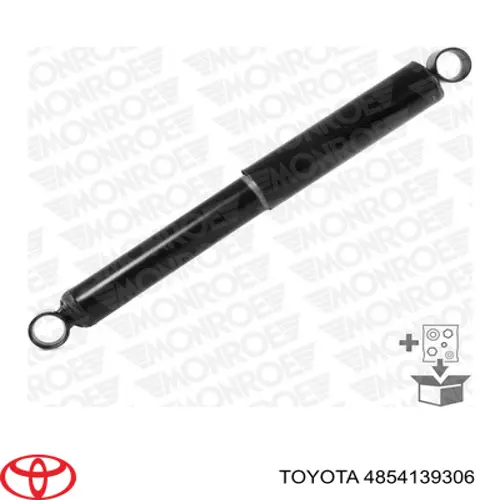4854139306 Toyota Amortecedor traseiro