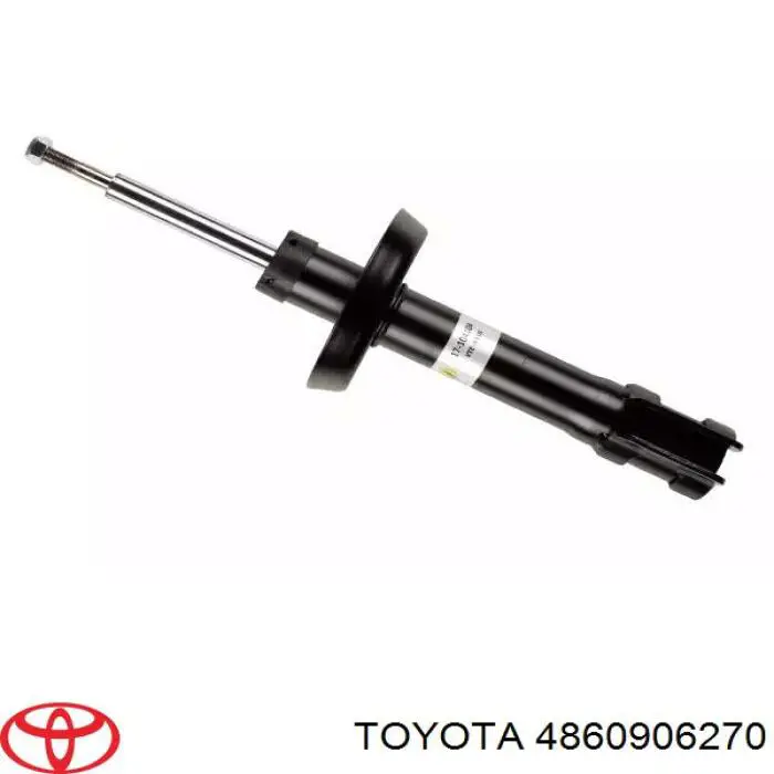 RC06270 Raiso Suporte de amortecedor dianteiro