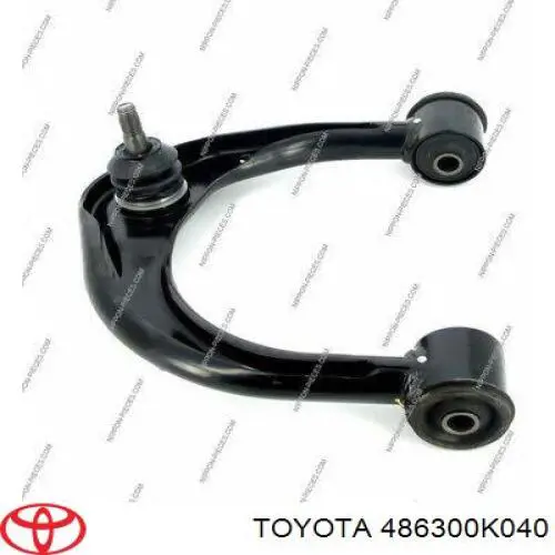 Braço oscilante superior esquerdo de suspensão dianteira Toyota 486300K040 preço, a partir de 93,03 USD