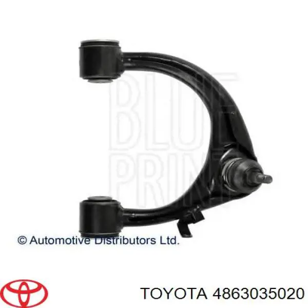 Compre 4863035020 Toyota Braço oscilante superior esquerdo de suspensão dianteira