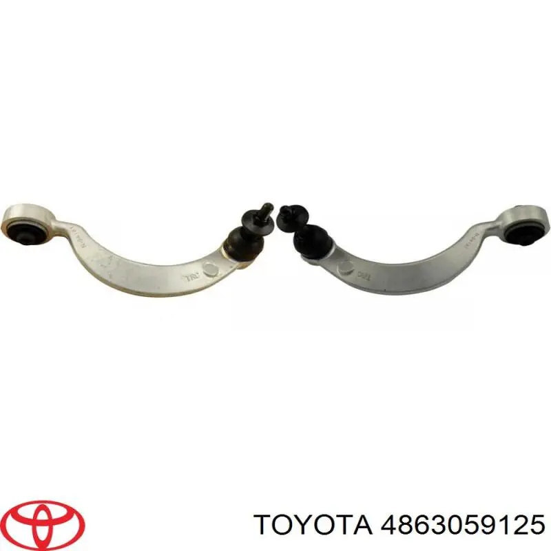 Compre 4863059125 Toyota Braço oscilante superior esquerdo de suspensão dianteira