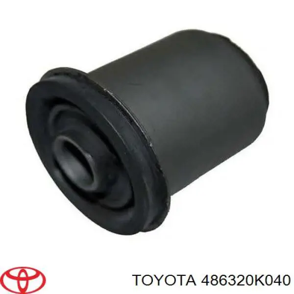 486320K040 Toyota Bloco silencioso dianteiro do braço oscilante superior
